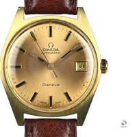 Omega Automatic Geneve Date - Model Ref: 166.041 - c.1972 - Vintage Watch Specialist
