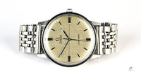 Omega - Automatic Seamaster - Silver Cross-hair Dial - Model Reference: 165.002 - circa 1967 - Vintage Watch Specialist