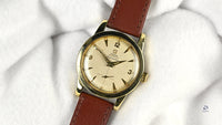 Omega Automatic Seamaster - Waffle Dial - Model ref: 2576 - c.1952 - Vintage Watch Specialist