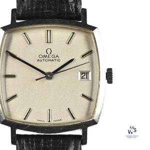 Omega Automatic Square Case - Model 162.0042 - c.1972 - Vintage Watch Specialist