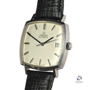Omega Automatic Square Case - Model 162.0042 - c.1972 - Vintage Watch Specialist