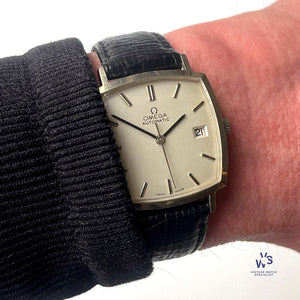 Omega Automatic Square Case - Model 162.0042 - c.1972 - Vintage Watch Specialist