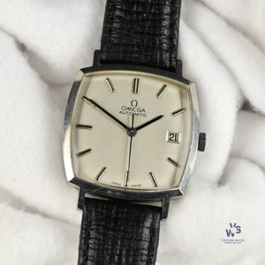 Omega Automatic Square Case - Model 162.0042 - c.1972 - Vintage Watch Specialist