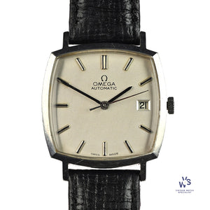 Omega Automatic Square Case - Model 162.0042 - c.1972 - Vintage Watch Specialist