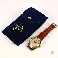 Omega Constellation - 14k Gold Reference 2852-2853 SC - with Gold Omega Pin Buckle - c.1950s - Vintage Watch Specialist