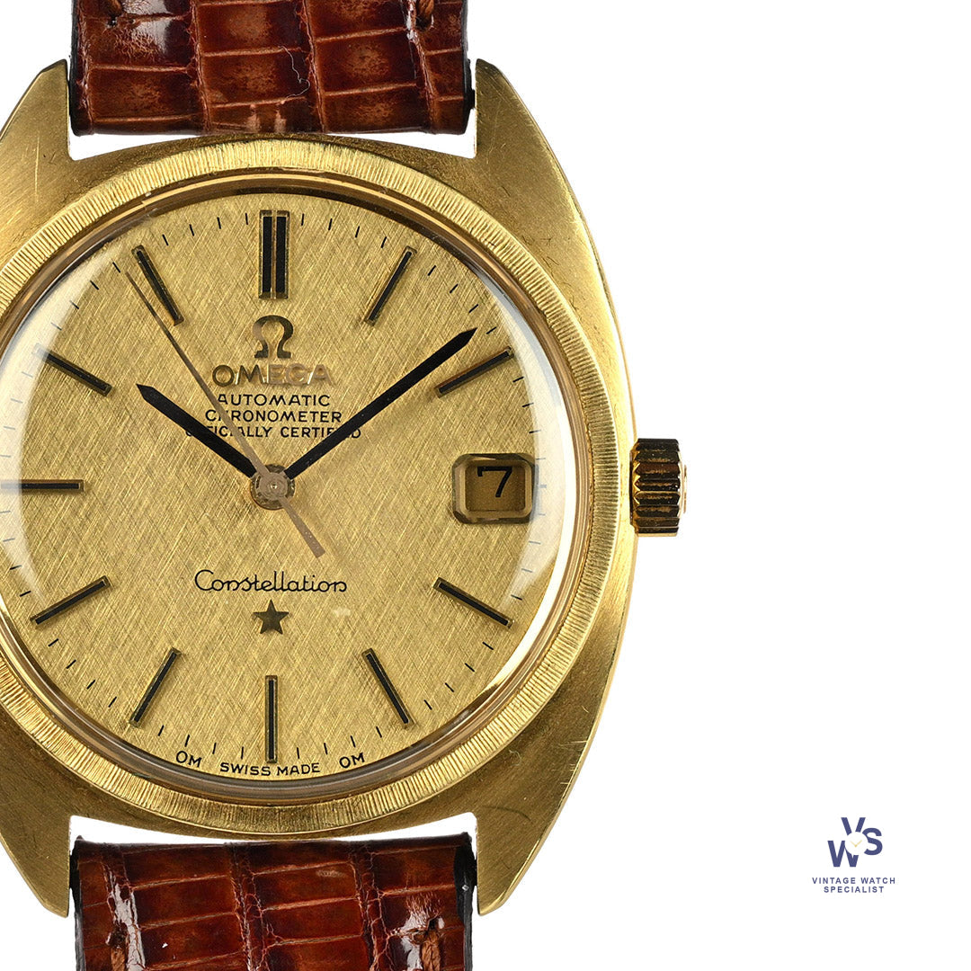 Omega Constellation 18k Gold - C Case - Model Ref: 168009/168017SP