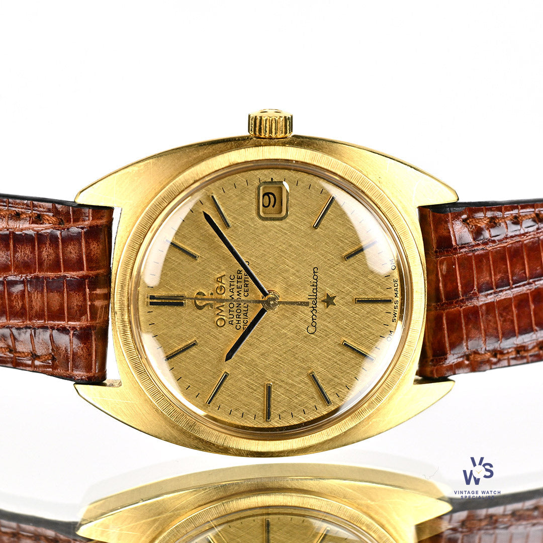 Omega Constellation 18k Gold - C Case - Model Ref: 168009/168017SP