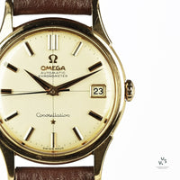 Omega Constellation 18k Rose Gold - c.1960 - Box and Papers - Vintage Watch Specialist