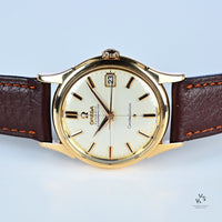 Omega Constellation 18k Rose Gold - c.1960 - Box and Papers - Vintage Watch Specialist