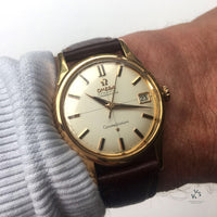 Omega Constellation 18k Rose Gold - c.1960 - Box and Papers - Vintage Watch Specialist