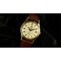 Omega Constellation 18k Rose Gold - c.1960 - Box and Papers - Vintage Watch Specialist