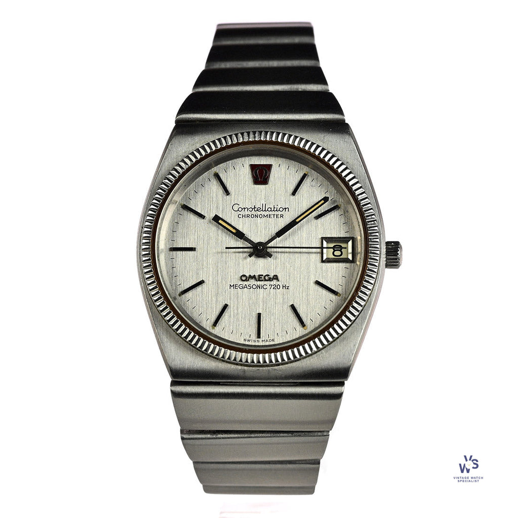 Omega Constellation Megasonic - Model Ref: 198.0047 - c.1972 - Vintage Watch Specialist