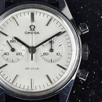 Omega De Ville Chronograph - White Dial c.1969 Model Reference: 145.017 Vintage Watch Specialist