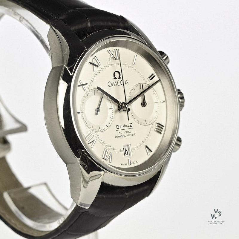 Omega De Ville Co-Axial Chronograph - Model ref: 431.13.42.51.02.001 - 2015 - Box and Papers - Vintage Watch Specialist