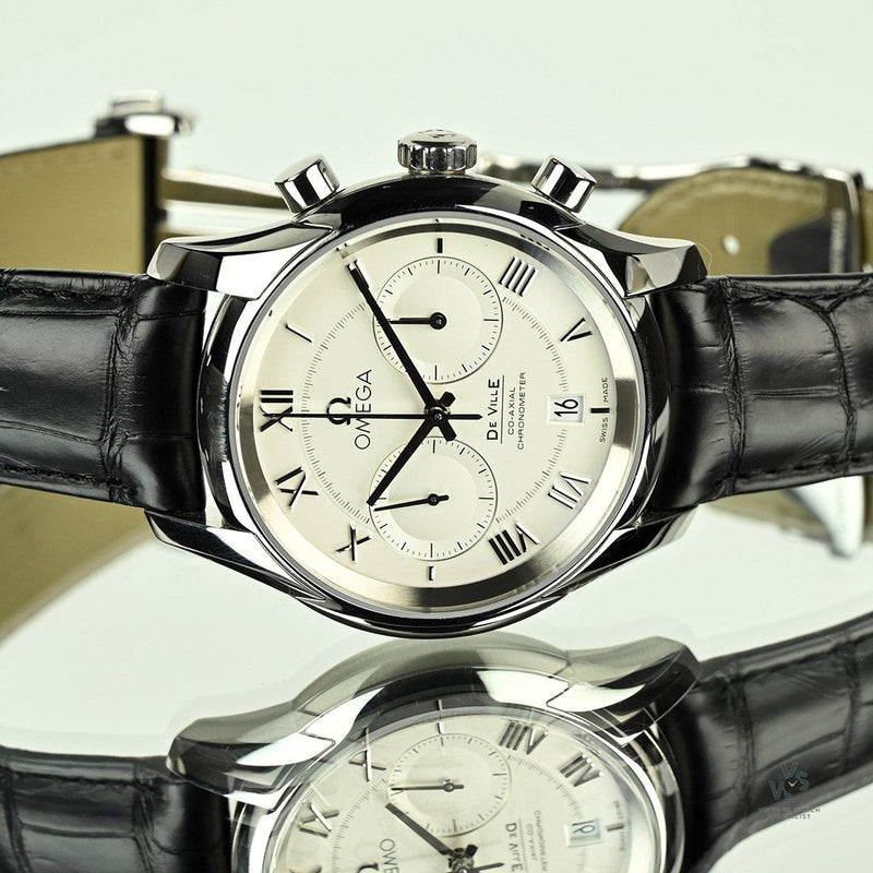 Omega De Ville Co-Axial Chronograph - Model ref: 431.13.42.51.02.001 - 2015 - Box and Papers - Vintage Watch Specialist