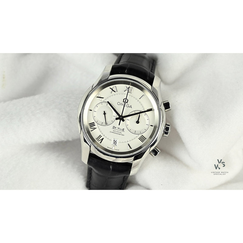 Omega De Ville Co-Axial Chronograph - Model ref: 431.13.42.51.02.001 - 2015 - Box and Papers - Vintage Watch Specialist