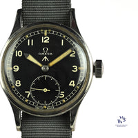 Omega Dirty Dozen - WW2 British Military Issued Soldiers Watch - c.1944 - Vintage Watch Specialist