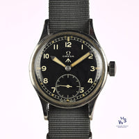 Omega Dirty Dozen - WW2 British Military Issued Soldiers Watch - c.1944 - Vintage Watch Specialist