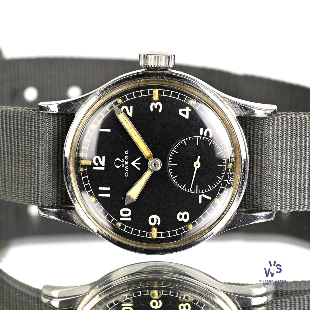 Omega Dirty Dozen - WW2 British Military Issued Soldiers Watch - c.194 ...