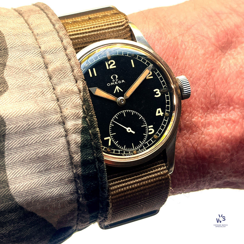 Omega Dirty Dozen WW2 Soldiers Watch - c.1944 - Vintage Watch Specialist