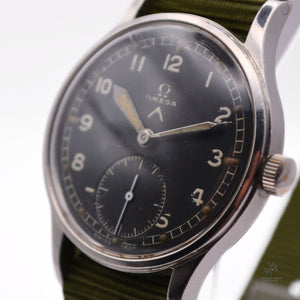 Omega - Dirty Dozen WWII- Caseback Ref: W.W.W. Y4788 - C.1945 - Vintage Watch Specialist