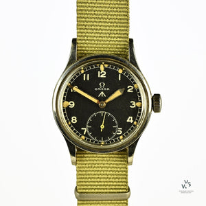Omega Dirty Dozen WWW Military Issued Soldiers Watch - c.1945 - Vintage Watch Specialist