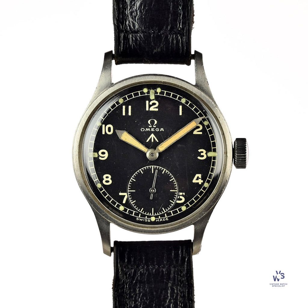 Omega Dirty Dozen WWW2 Military Soldiers Watch - c.1944 - Vintage Watch Specialist
