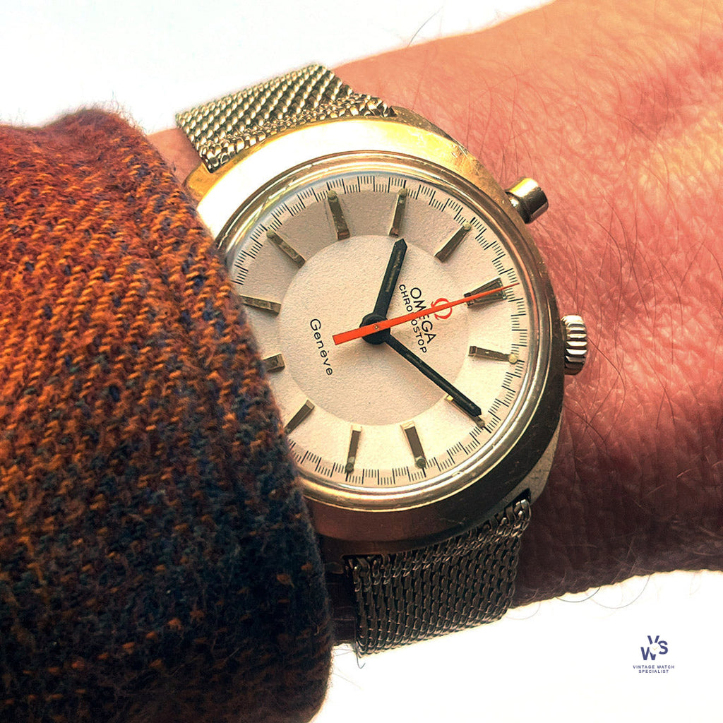 Omega Driver - Model Ref: 145.010 - White Dial - c.1969 - Vintage Watch Specialist