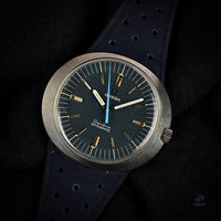 Omega Dynamic Manual Wind Blue Dial - New Old Stock Condition - Model Ref: ST135.033 - c.1969 - Vintage Watch Specialist