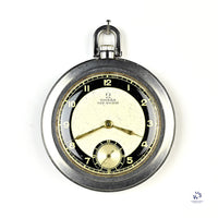 Omega Fab Swisse - Art Deco Pocket Watch - Black and Gilt Dial - c.1935 - Vintage Watch Specialist