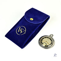 Omega Fab Swisse - Art Deco Pocket Watch - Black and Gilt Dial - c.1935 - Vintage Watch Specialist