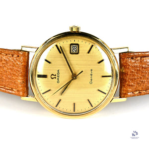 Omega Geneve 9ct Gold Model Ref: 331/25410 Shackman Case c.1970 Vintage Watch Specialist