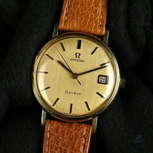 Omega Geneve 9ct Gold Model Ref: 331/25410 Shackman Case c.1970 Vintage Watch Specialist