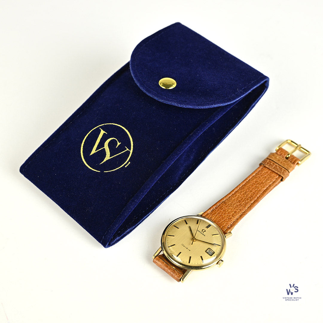 Omega Geneve 9ct Gold - Model Ref: 331/25410 - Shackman Case - c