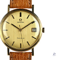 Omega Geneve 9ct Gold Model Ref: 331/25410 Shackman Case c.1970 Vintage Watch Specialist