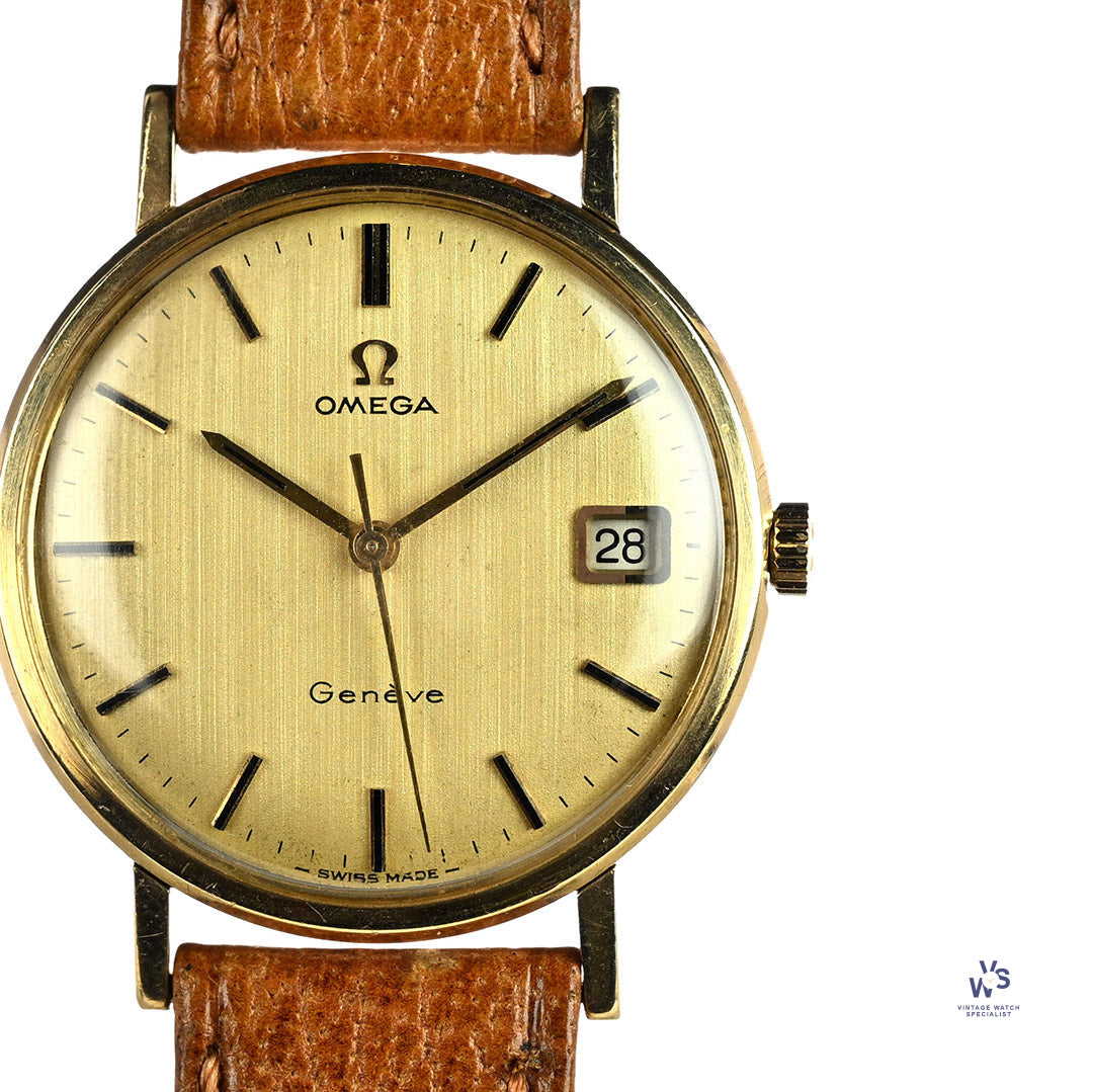Omega Geneve 9ct Gold - Model Ref: 331/25410 - Shackman Case - c