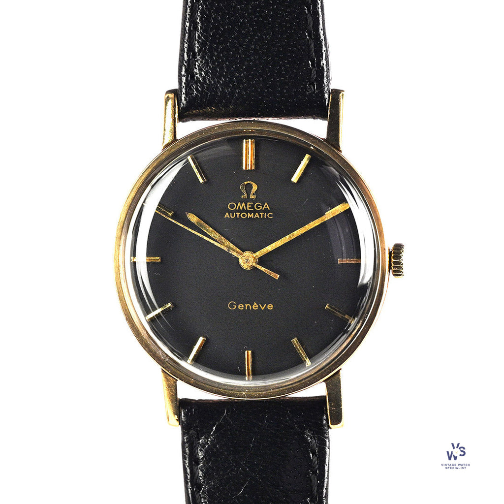 Omega Geneve Automatic 9k Gold - Model Ref: 161/2-5002 - c.1965 - Vintage Watch Specialist
