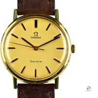 Omega Geneve Gold Plated Dress Watch - Reference 131.019 - c.1968 - Vintage Watch Specialist