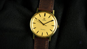 Omega Geneve Gold Plated Dress Watch - Reference 131.019 - c.1968 - Vintage Watch Specialist