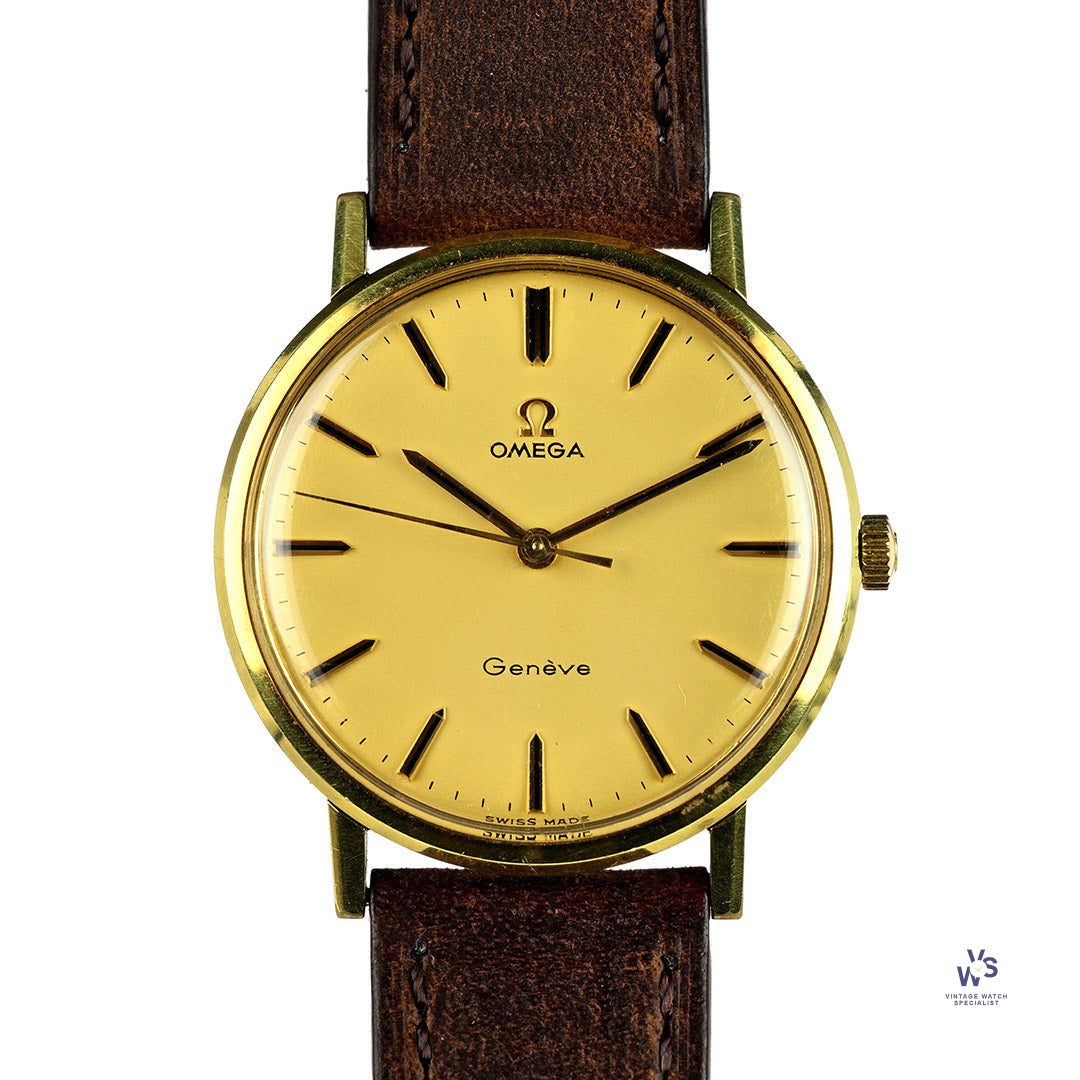Omega Geneve Gold Plated Dress Watch - Reference 131.019