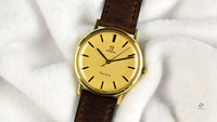 Omega Geneve Gold Plated Dress Watch - Reference 131.019 - c.1968 - Vintage Watch Specialist