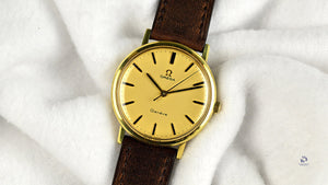 Omega Geneve Gold Plated Dress Watch - Reference 131.019 - c.1968 - Vintage Watch Specialist