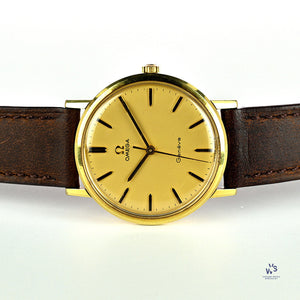 Omega Geneve Gold Plated Dress Watch - Reference 131.019 - c.1968 - Vintage Watch Specialist