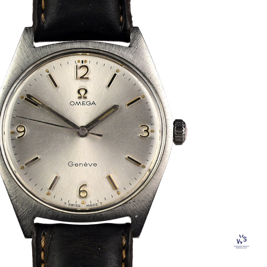 Omega Geneve Time Only - Model ref: 135.041 - c.1969 - Vintage Watch Specialist