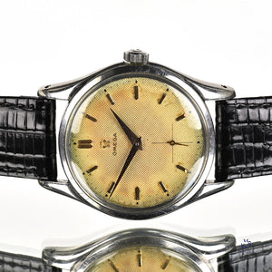 Omega Honeycomb Dial Vintage Watch Specialist