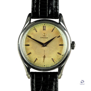 Omega Honeycomb Dial Vintage Watch Specialist