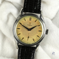 Omega Honeycomb Dial Vintage Watch Specialist