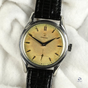 Omega Honeycomb Dial Vintage Watch Specialist
