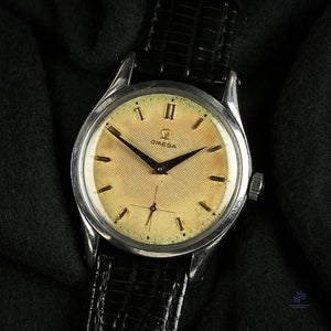 Omega Honeycomb Dial Vintage Watch Specialist