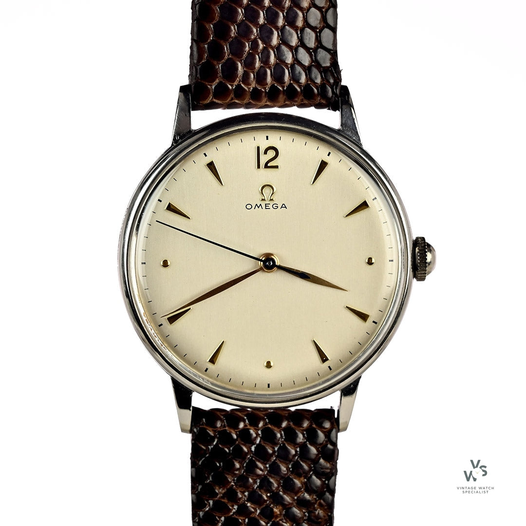 Omega Jumbo 38mm Sweep Seconds Dial Model Ref 2325 7 c.1947 Vintage Watch Specialist